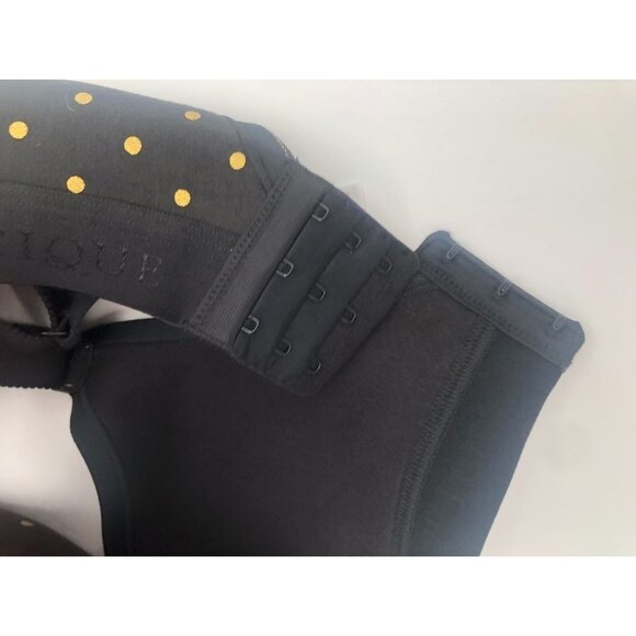 Cacique Lane Bryant Cotton Scoop Neck Lightly Lined No-Wire Bra Polka Dot 46C - Picture 6 of 11